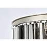 7_Sydney 9 Lt Polished Nickel Chandelier Silver Shade (Grey) more views
