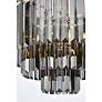 5_Sydney 9 Lt Polished Nickel Chandelier Silver Shade (Grey) more views