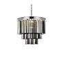 4_Sydney 9 Lt Polished Nickel Chandelier Silver Shade (Grey) more views