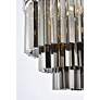 5_Sydney 9 Lt Polished Nickel Chandelier Silver Shade (Grey) more views