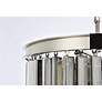 7_Sydney 9 Lt Polished Nickel Chandelier Silver Shade (Grey) more views