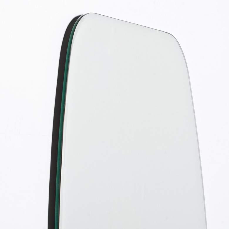 Image 5 Sydney Frameless 23 1/2" x 31 1/2" Oval Vanity Wall Mirror more views