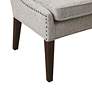 Sydney Gray Fabric Wingback Dining Chair