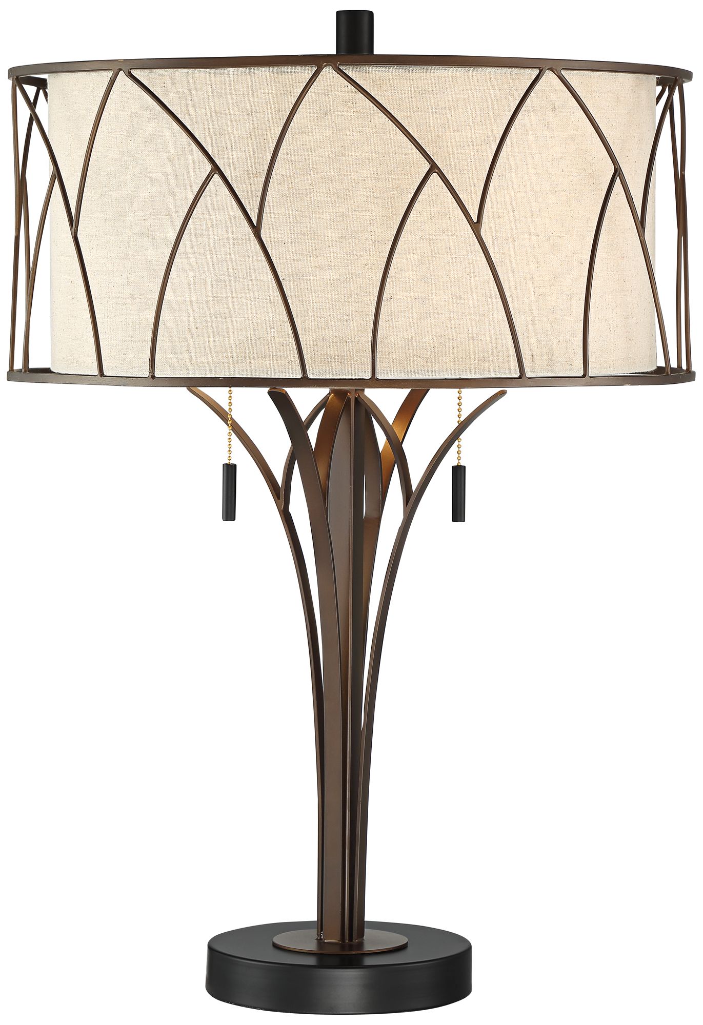 Sydney Modern USB Table Lamp with USB Dimmer