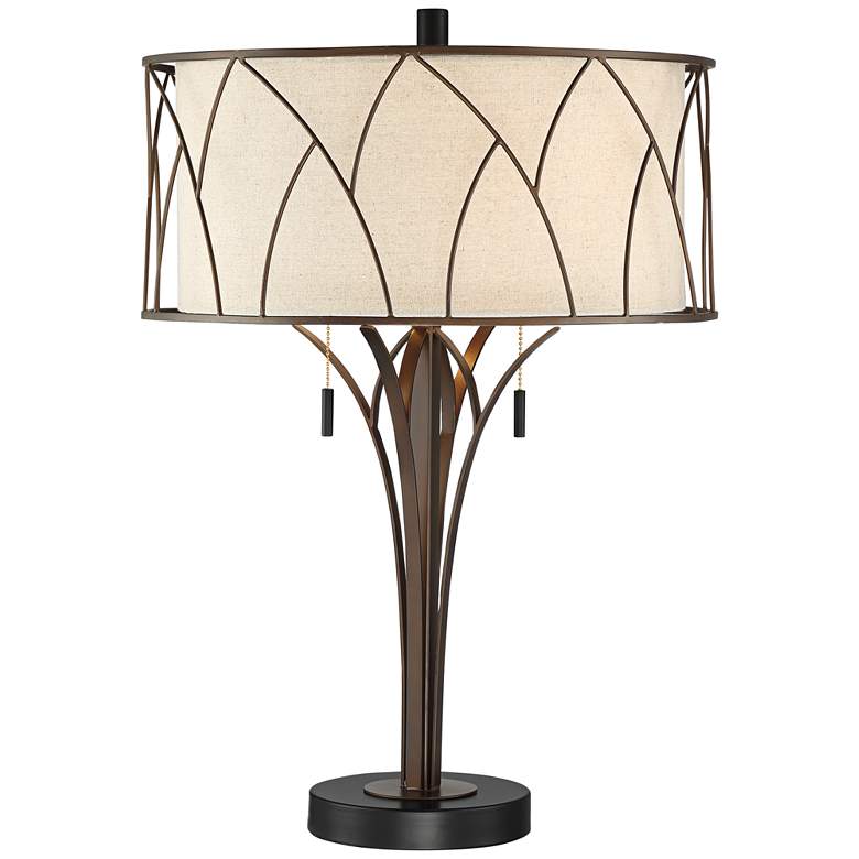 Image 2 Sydney Modern USB Table Lamp with USB Dimmer