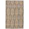Sylmar Natural and Mineral Blue Jute Area Rug