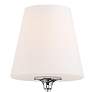 3_Sylvan 23 1/4" Wide Opal Shades and Polished Chrome 3-Light Bath Light more views