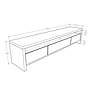 7_Sylvan 70.86 TV Stand in White Matte more views