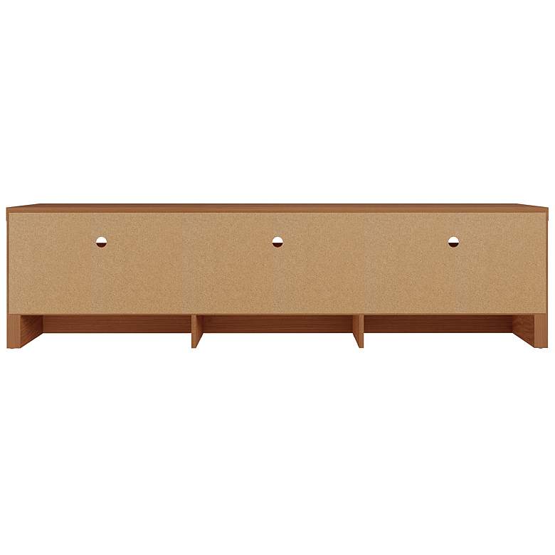 Image 6 Sylvan 70 1/2" Wide Maple Cream Wood 3-Drawer TV Stand more views