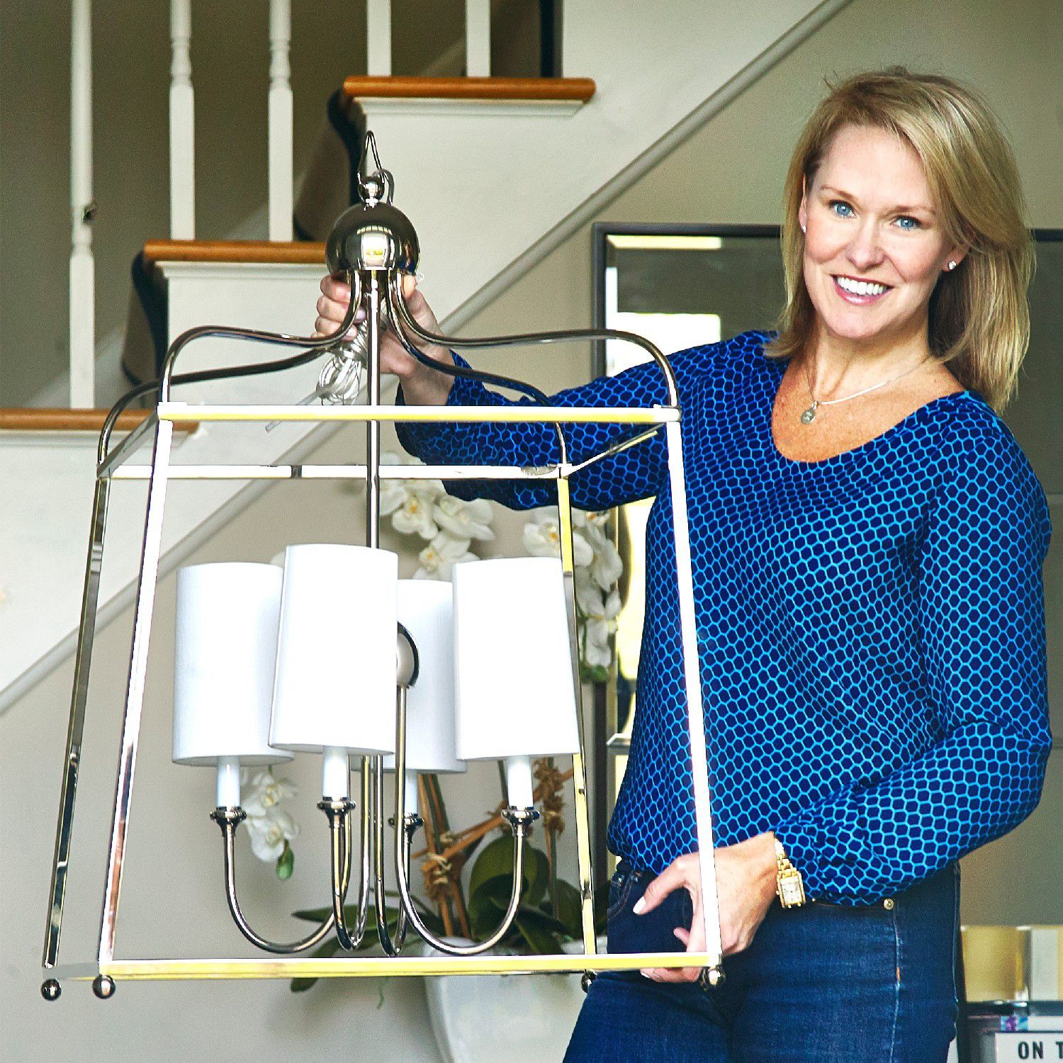 Sylvan Collection 21 1/2" Wide Small Pendant Chandelier in scene