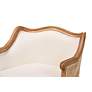 3_Sylvestra Honey Oak Wood Low Seat Accent Chair more views