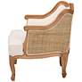 7_Sylvestra Honey Oak Wood Low Seat Accent Chair more views