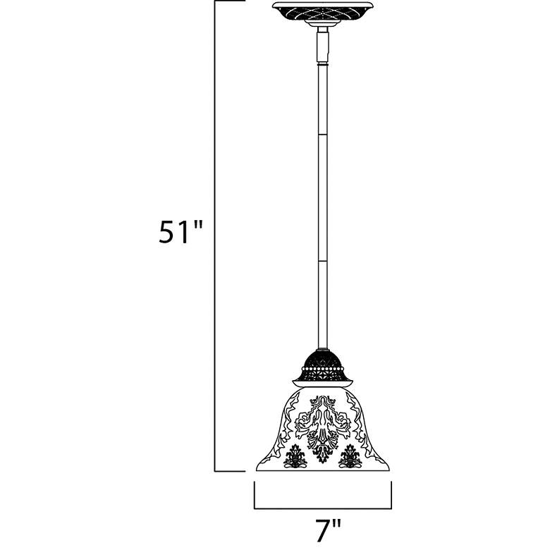 Image 4 Symphony Collection Mini Pendant Chandelier more views