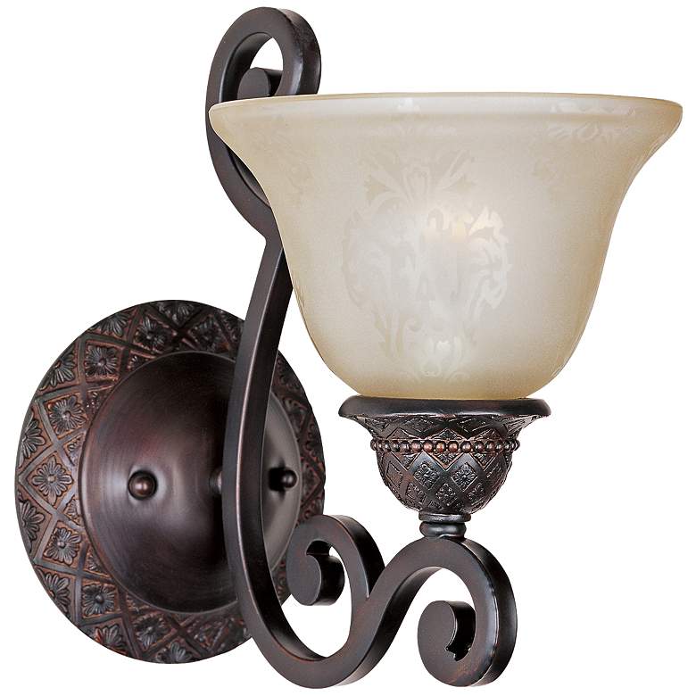 Image 2 Symphony Oil Rubbed Bronze 11 inch High  Light Sconce