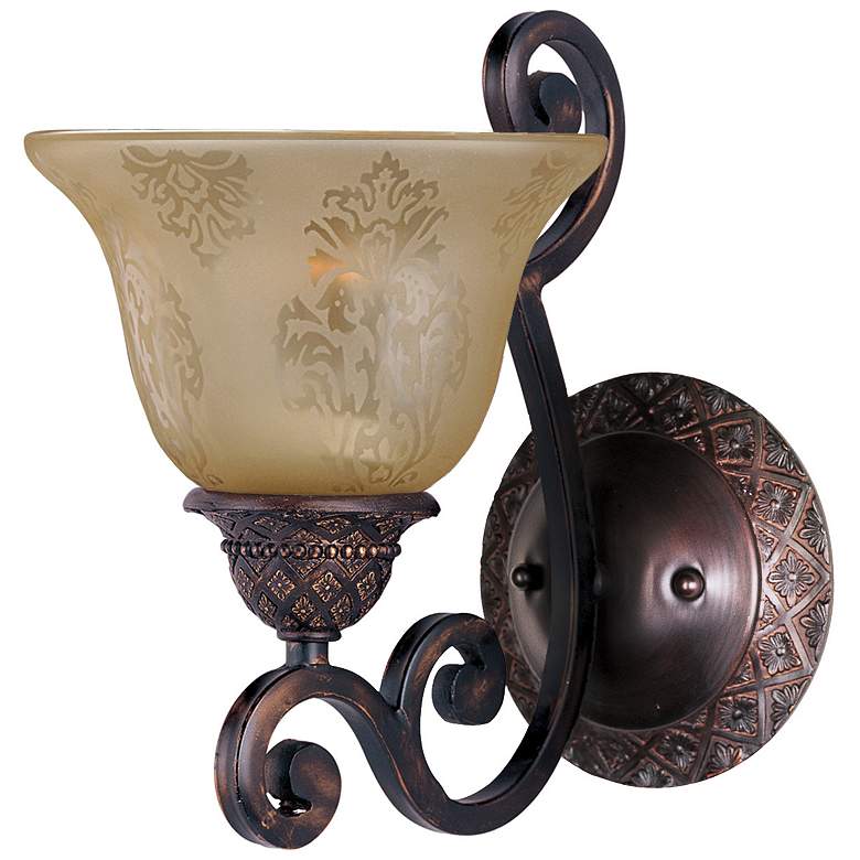 Image 2 Symphony Oil Rubbed Bronze 11 inch High  Light Sconce