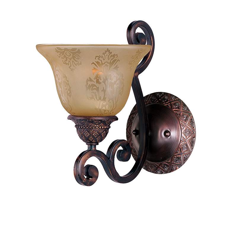 Image 3 Symphony Oil Rubbed Bronze 11" High Light Sconce more views