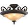Symphony Oil-Rubbed Bronze 22 1/2" Wide Ceiling Light