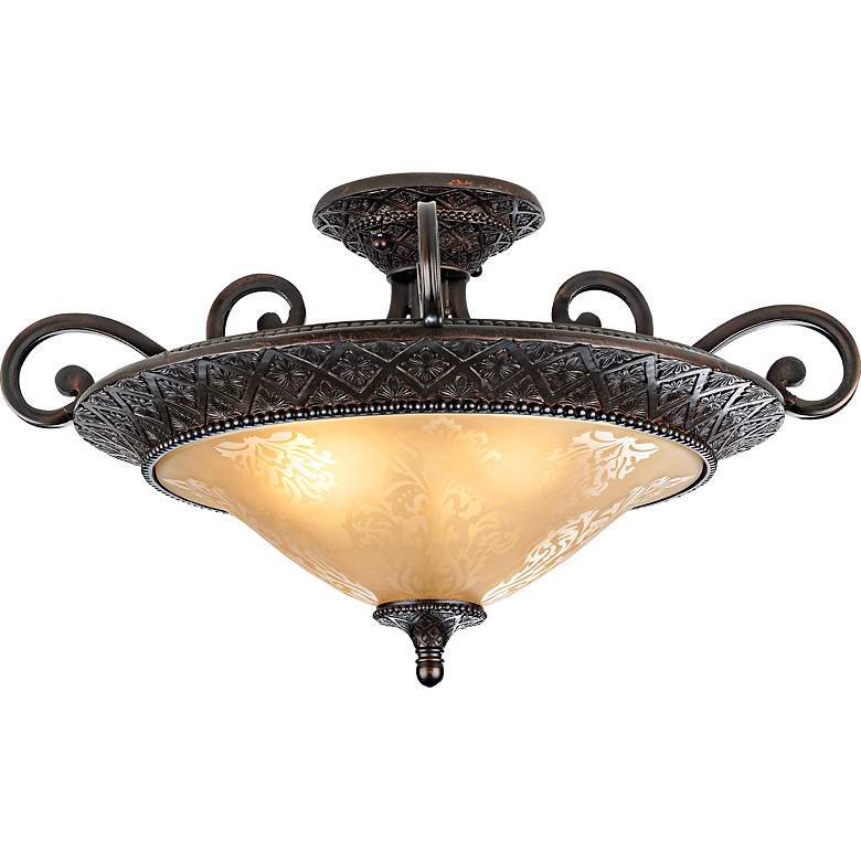 Image 3 Symphony Oil-Rubbed Bronze 22 1/2" Wide Ceiling Light more views