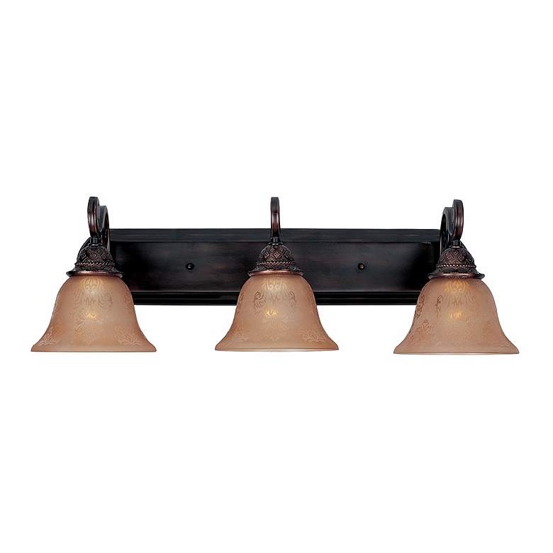 Image 3 Symphony Oil-Rubbed Bronze 26 inch Wide Bathroom Fixture more views