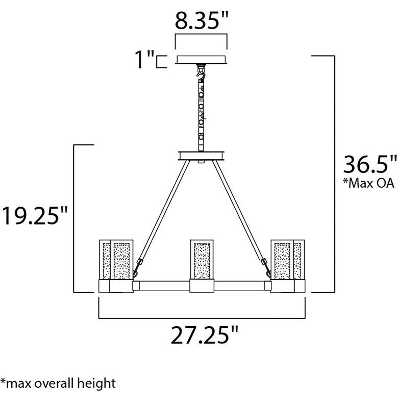 Image 2 Sync 12-Light 27.25" Wide Polished Chrome Chandelier more views