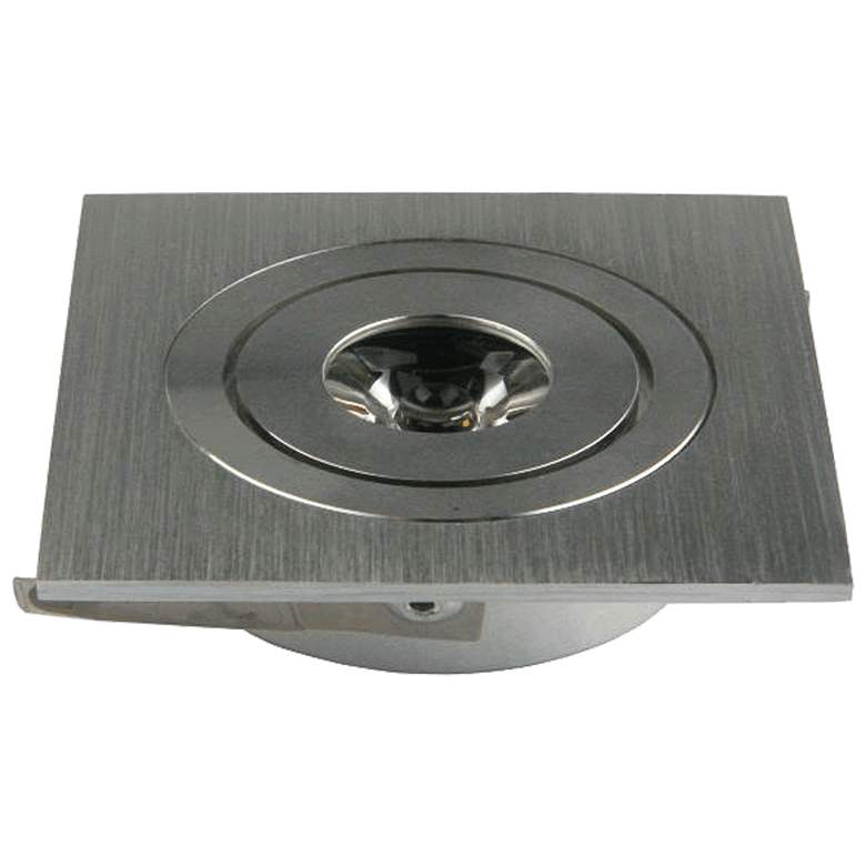 Image 2 Synch 2.31"W Stainless Steel LED Recessed Puck/Cabinet Light more views
