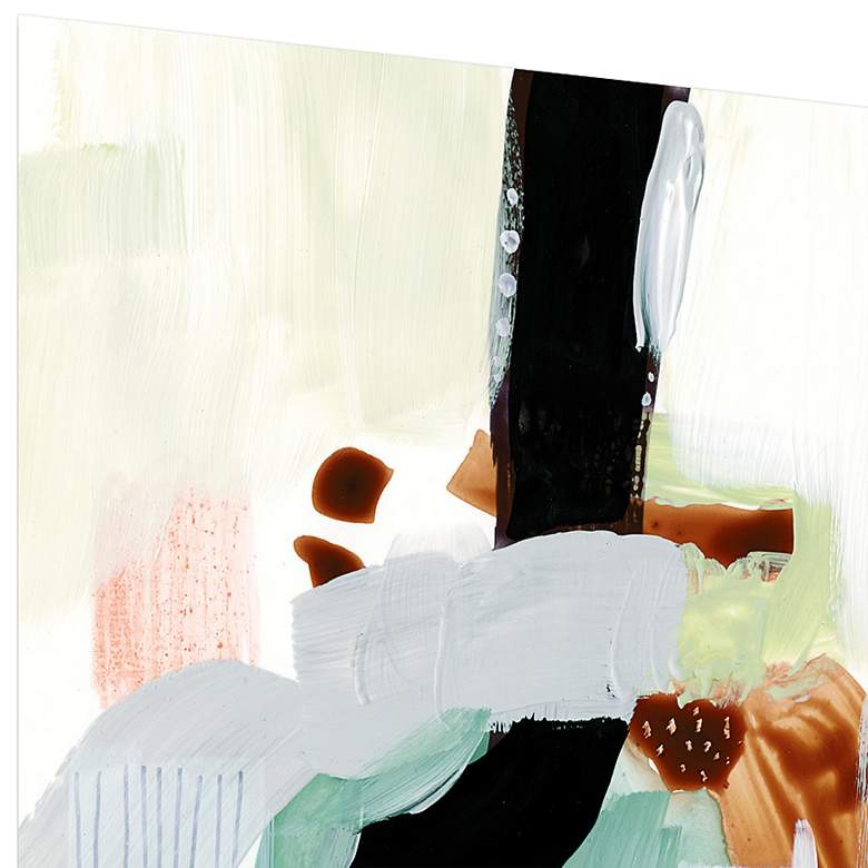 Image 4 Synchronal I 48" High Free Floating Tempered Glass Wall Art more views