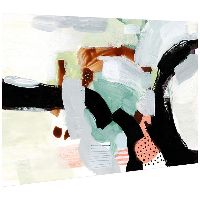 Image 5 Synchronal I 48" High Free Floating Tempered Glass Wall Art more views
