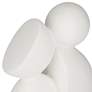 Synchronic 9 3/4" High Matte White Ceramic Figurine