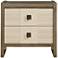 Synchronicity 30" Wide Modern Nightstand with Power Outlet
