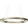 Synchronicity Aria 34 1/4"W Soft Gold LED Pendant Light