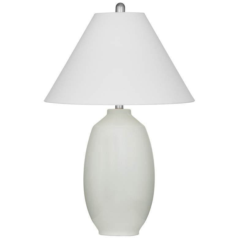 Image 1 Syndee 28" High Cream Table Lamp