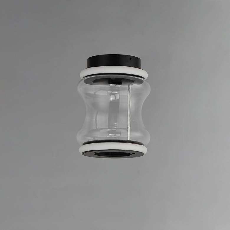 Image 2 Syndicate 2-Light Flush Mount Black more views