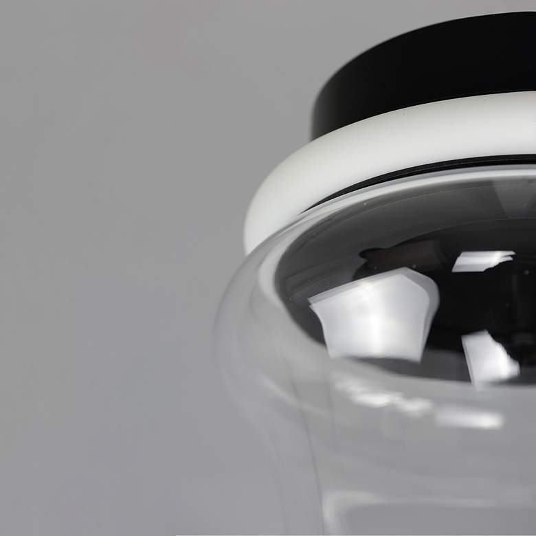 Image 4 Syndicate 2-Light Flush Mount Black more views