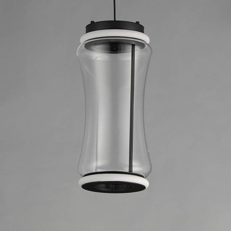 Image 3 Syndicate 2-Light Pendant Black more views