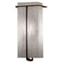 Synergy 14" High Medieval Bronze and White Swirl ADA Sconce