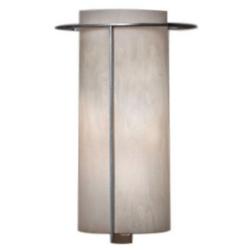 Synergy 14&quot; High Smoked Silver and White Swirl ADA Sconce