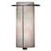 Synergy 14" High Smoked Silver Wall Sconce