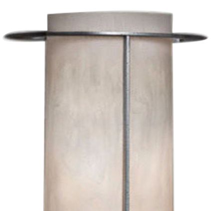 Image 2 Synergy 14" High Smoked Silver|White Swirl ADA Sconce Triac LED more views