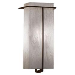 Synergy 14&quot; Medieval Bronze and White Swirl ADA Sconce