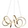 Synergy 23 3/4" Wide Antique Brass LED Chandelier