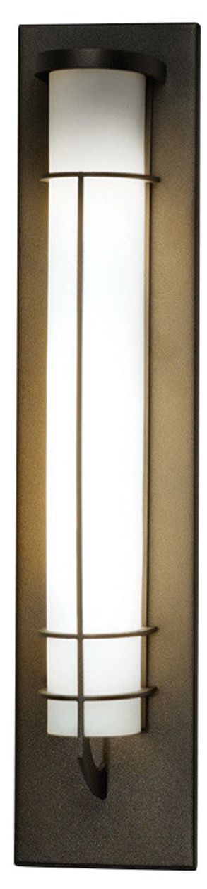 Synergy 23" High Cast Bronze|Opal Acrylic Exterior Sconce LED