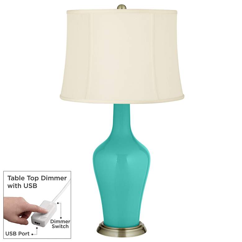 Image 1 Synergy Anya Table Lamp with Dimmer