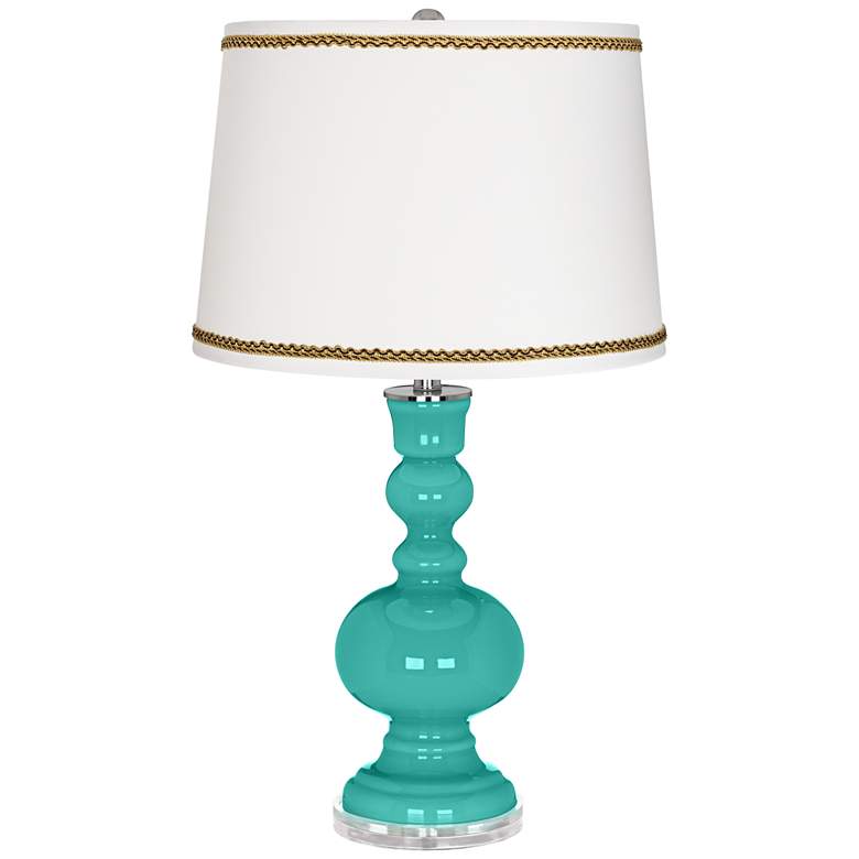 Image 1 Synergy Apothecary Table Lamp with Twist Scroll Trim