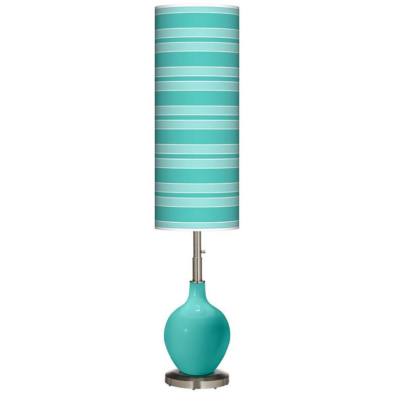 Image 1 Synergy Bold Stripe Ovo Floor Lamp