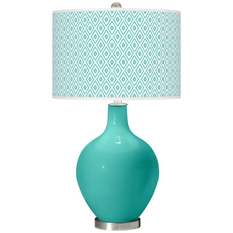 Image 1 Synergy Diamonds Ovo Table Lamp by Color Plus