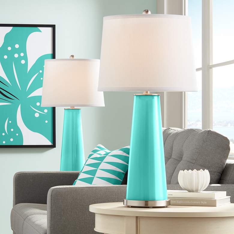Image 1 Synergy Leo Table Lamp Set of 2