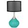 Synergy Spencer Table Lamp with Organza Black Shade
