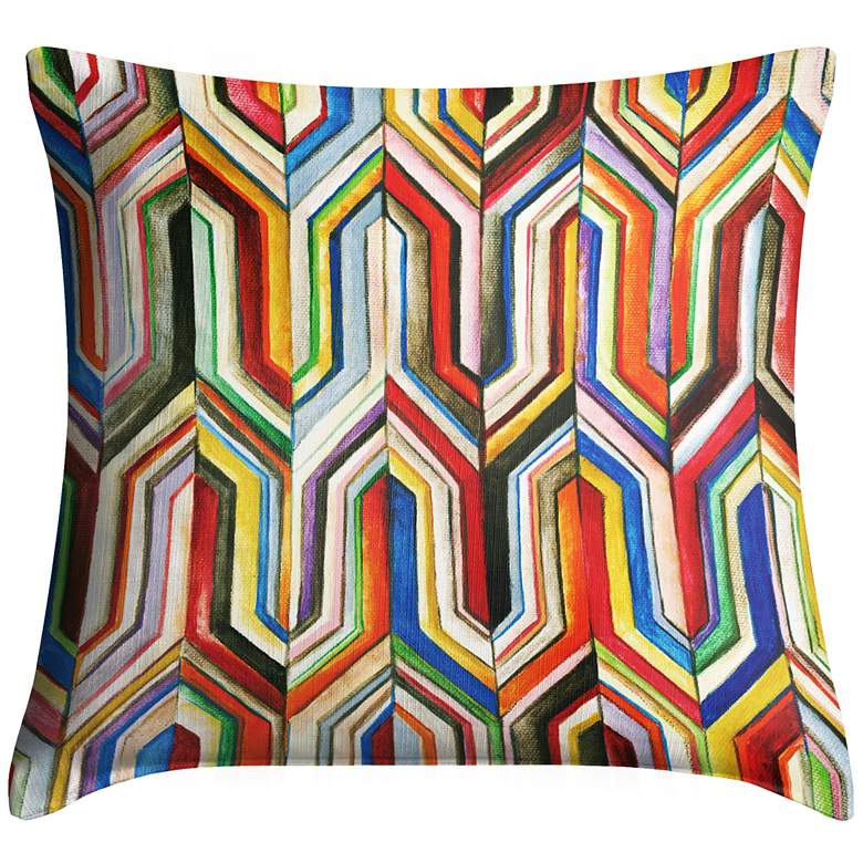 Image 1 Synthesis 18 inch Square Throw Pillow