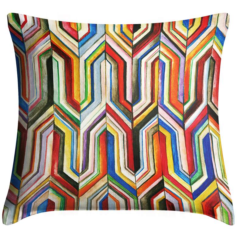 Image 1 Synthesis 18" Square Throw Pillow