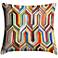 Synthesis 18" Square Throw Pillow